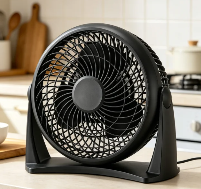 Ventilador de mesa turbo de 8 polegadas